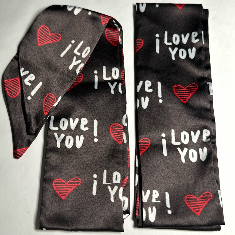 Two Thin Scarves / Hair Bands / Scarves - #1186